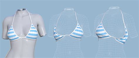 DForce SU Bikini Set For Genesis 9 8 1 And 8 Daz 3D