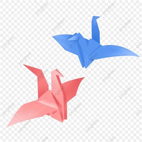 Paper Crane PNG Image, Tanabata Thousand Paper Cranes, Tanabata ...