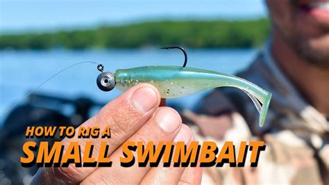 How To Rig A Small Swimbait With Bob Downey YouTube