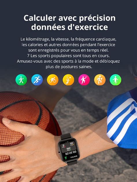 Colmi Montre Connect E P Max Pour Les Hommes Et Les Femmes Cran