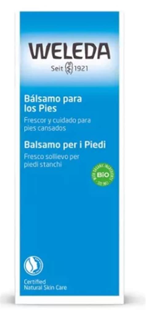 Balsamo Para Pies Suaviza Durezas Weleda Ml Luzgomed