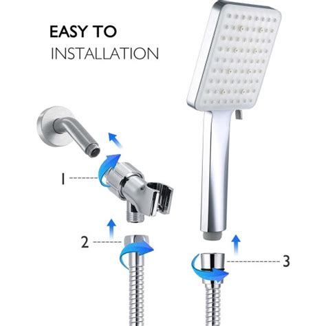 Grich High Pressure Shower Head With Handheld Spray M