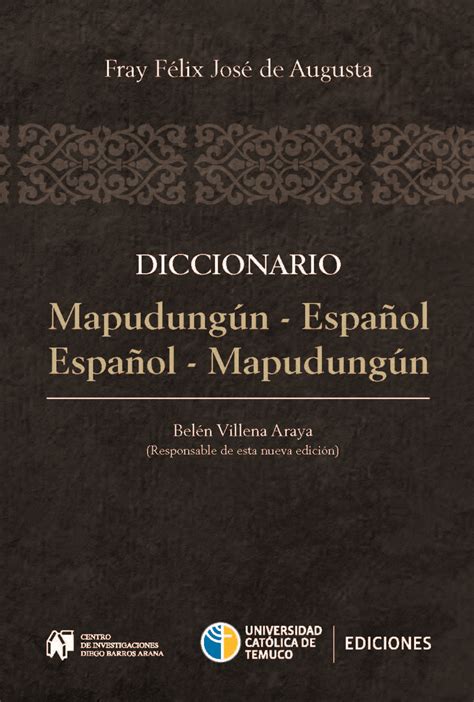 Diccionario Mapudungún Español Español Mapudungún Biblioteca Nacional