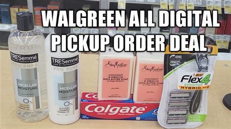 WALGREEN ALL DIGITAL PICKUP ORDER NEWBIE FRIENDLY DEALS YouTube