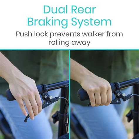 Vive Mobility Knee Scooter Walker for Foot Injuries - Adult Broken Leg