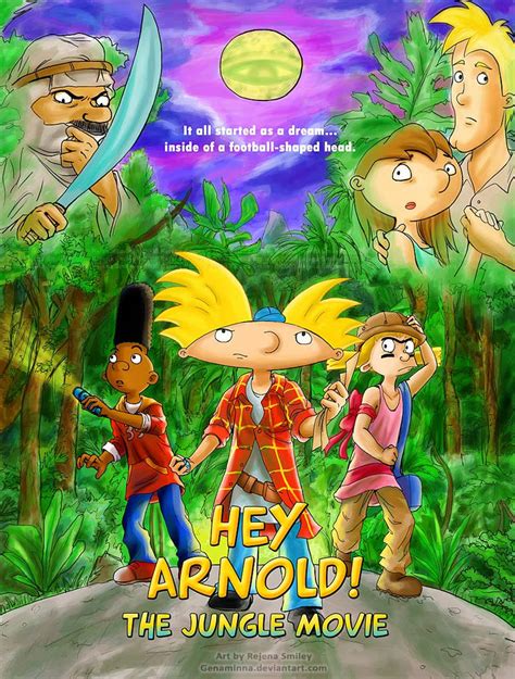 Hey Arnold Tjm Promo Art By Genaminna On Deviantart