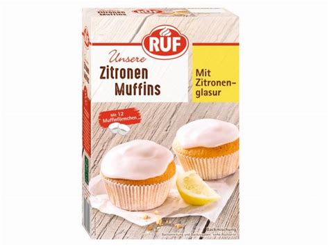 RUF Muffins Zitrone 410g Backmischungen Backfun