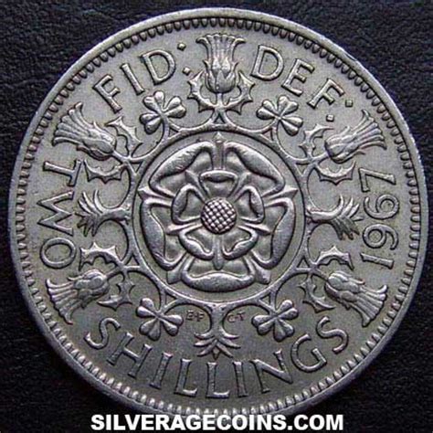 Elizabeth Ii British Shillings Florin Silveragecoins