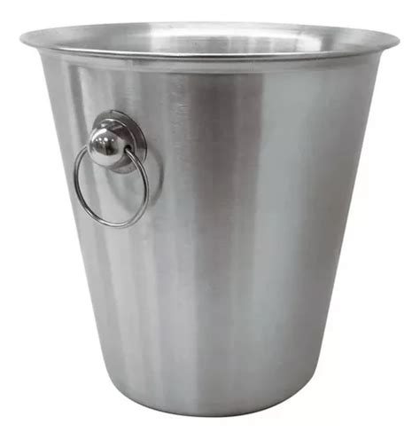 Balde De Gelo Inox P Cerveja Champanhe Bebidas Ml Bar