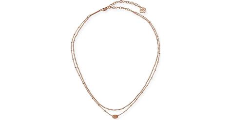 Kendra Scott Emilie Multi Strand Necklace Metallic • Price