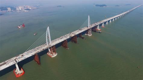 El Puente Marítimo Más Largo Del Mundo Une China Con Hong Kong