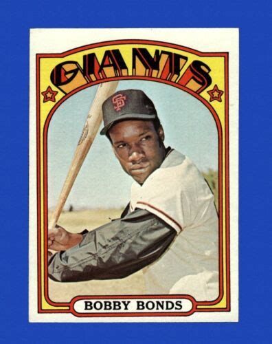 Topps Set Break Bobby Bonds Vg Vgex Gmcards Ebay