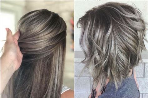 Mechas Efectos De Color Para Disimular Las Canas En Este Pelo