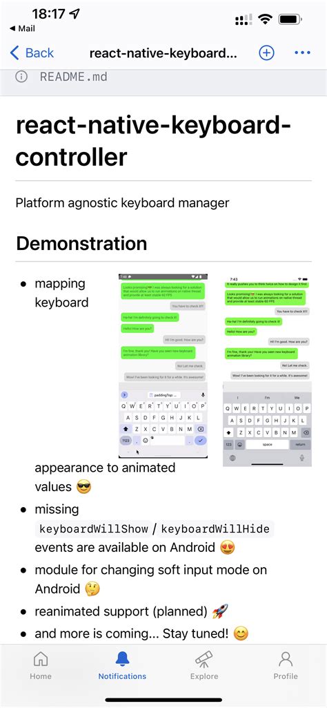 Readme  · Issue 1 · Kirillzyuskoreact Native Keyboard Controller