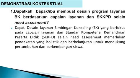 Demonstrasi Kontekstual BK Pptx