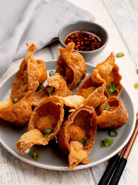 Fried Wonton Recipe Khins Kitchen