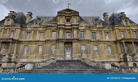 Maisons Laffitte France April 4 2016 Castle Stock Photo Image Of