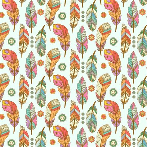 Free Vector | Detailed boho pattern design