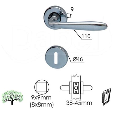 Dabel Kvaka Rozeta Za Vrata Spot Mat Hr 8x8 48 Mm Klj EPonuda