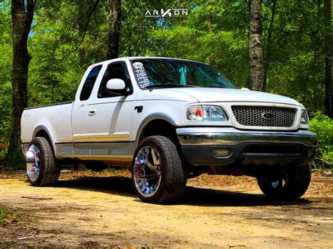 1999 Ford F-150 Wheel Offset Super Aggressive 3"-5" Leveling Kit ...