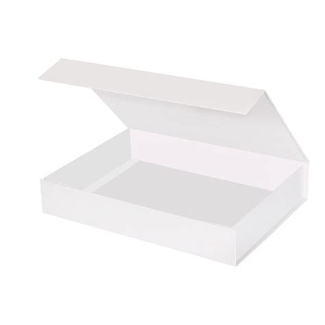 Luxury Book Shaped Rigid Cardboard Foldable Gift Box Custom Print Paper