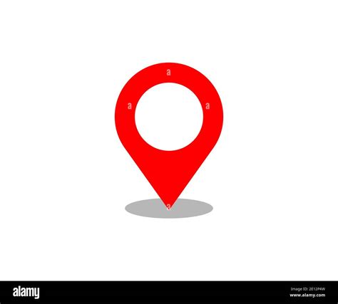 Pin Point Locator Map Icon Vector Illustration Stock Photo Alamy