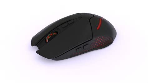 Wireless Gaming Mouse 3D model | CGTrader