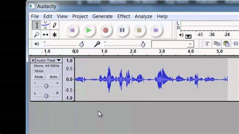 How To Use Audacity To Record And Edit Audio Youtube