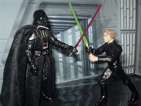 Star Wars Luke Vs Darth Vader By Cyberdrone On Deviantart