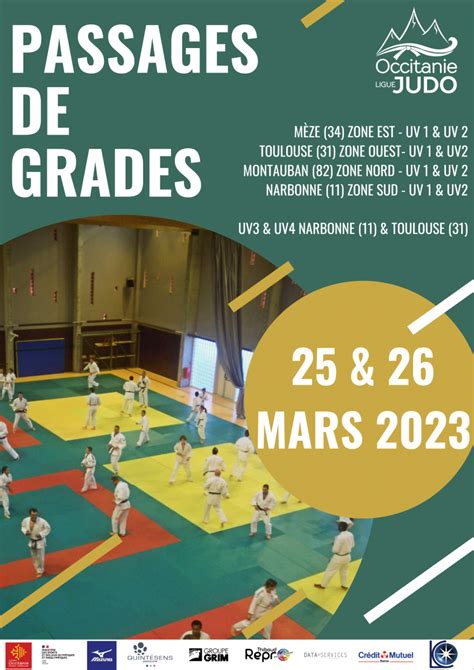 2ème passages de grades en Occitanie 25 et 26 Mars OCCITANIE JUDO