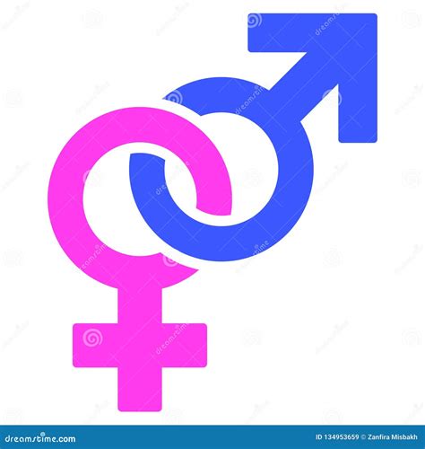 Straight Sex Symbol Flat Icon Stock Vector Illustration Of Gender Masculine 134953659