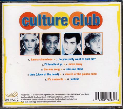 SEALED NEW CD Culture Club - The Best Of Culture Club 724381782828 | eBay