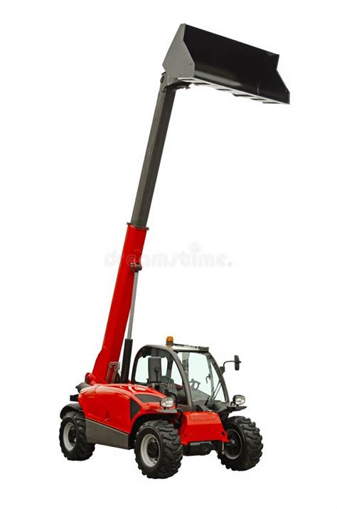 Telescopic Handler Stock Photo Image Of Landscaping