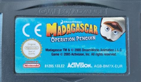 Madagascar Operation Penguin Gameboy Advance Kaufen Auf Ricardo