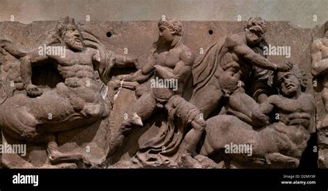 Lapiths Fight Centaurs Hi Res Stock Photography And Images Alamy