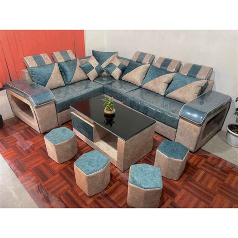 Buy Luxury L-shape sofa set Online at Best Price in Nepal: OKDam