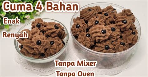 Resep Resep Kue Semprit Coklat Tanpa Oven Tanpa Mixer Oleh Fransiska