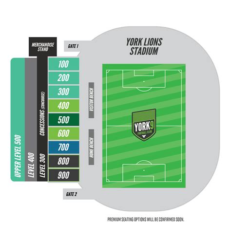 Lions Football Seating Chart - Ponasa