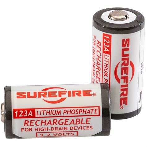 Surefire Lithium Iron Phosphate Rechargeable Batteries Sflfp