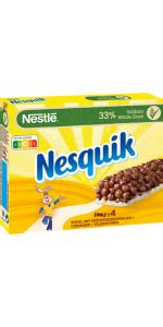 Nesquik Nestlé Nesquik Knusper Frühstück Schoko Cerealien mit Vollkorn