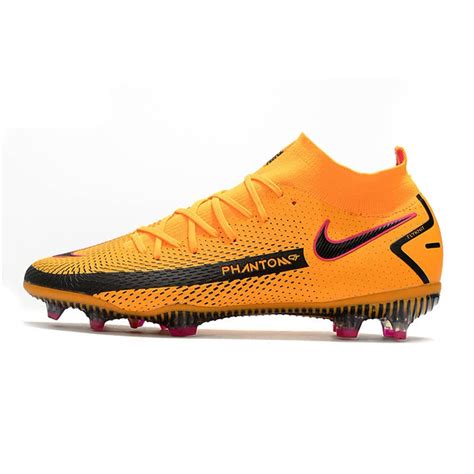 Chuteira De Campo NIKE Phantom GT Elite DF FG University Gold