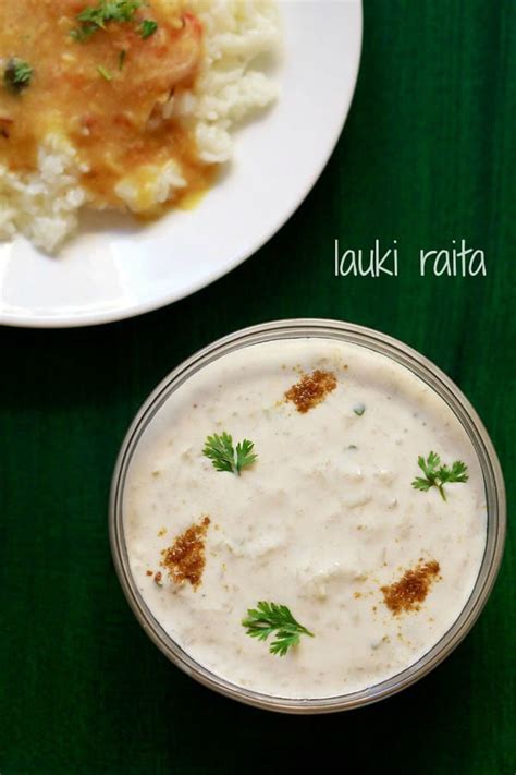 Lauki Ka Raita Ghiya Raita Dassana S Veg Recipes