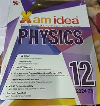 Xam Idea Physics Class 12 Book Chapterwise Question Bank NCERT