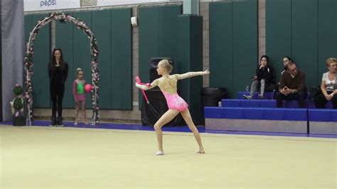 Ashly Clubs Routine Rhythmic Gymnastics Level 5 YouTube