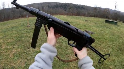 تجربة سلاح Mp40 في الواقع😱🔥test Mp40 In Real Youtube