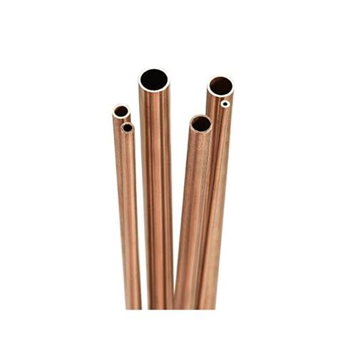 Uxcell Copper Tube 2mm 3mm 4mm 5mm 6mm 7mm Od X 05mm Wall Thickness 300mm Length Seamless