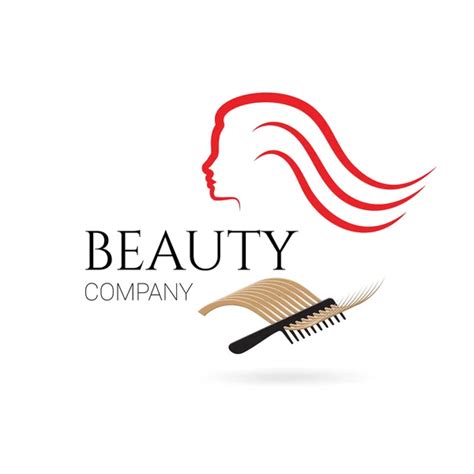 Beauty Company Logo With Female Face — Stock Vector © Artoptimum 83100702