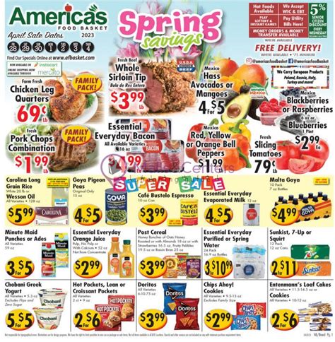 America S Food Basket Weekly Ad Valid From To