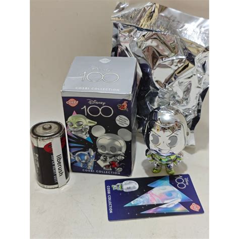 Jual Hot Toys Cosbi Disney 100 Buzz Lightyear Toy Story Platinum Color Cosbaby Hottoys Blind Box