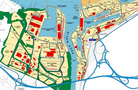 Portbury Avonmouth Dock Map Wansbrough S Cruise Blog